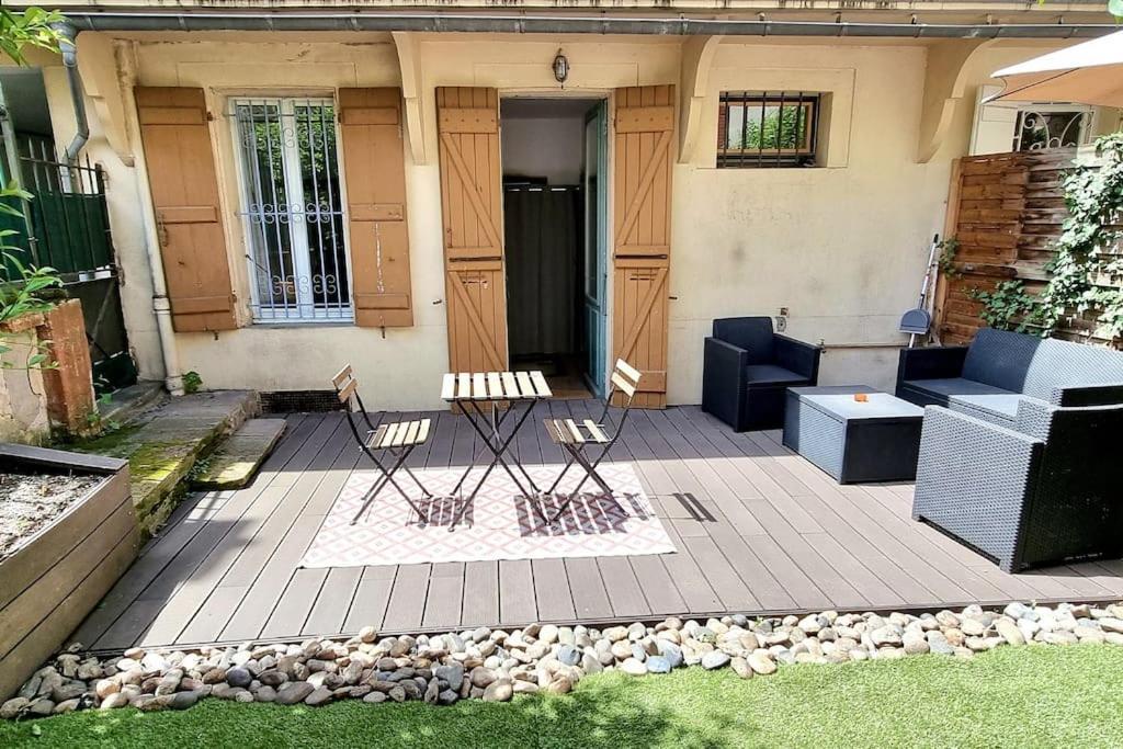 Appartamento T2 Cosy & Garden - Hypercentre - Gare - Wifi Tolosa Esterno foto
